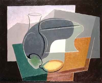 Fruit-Dish and Carafe by Juan Gris